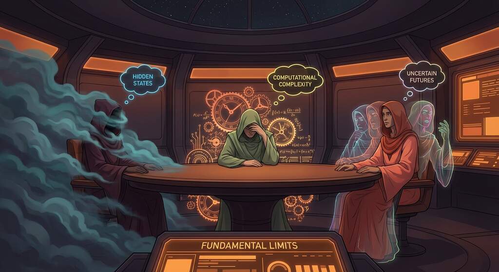 Three figures representing the fundamental limits of behavioral modeling