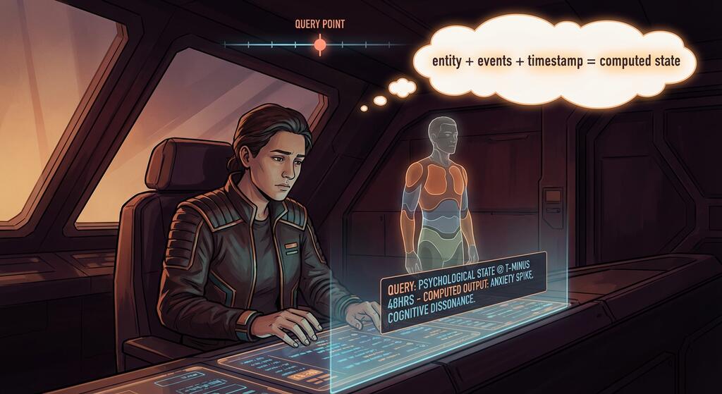 Research workspace with charts and data visualization