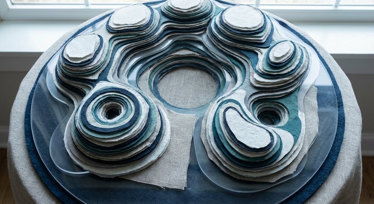 Nested circular layers suggesting ecological context systems