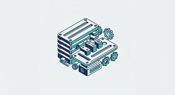 Modular toolkit illustration representing the open-source library